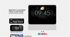 Desktop Screenshot of beautifulclockradio.com